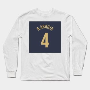 R.Araujo 4 Home Kit - 22/23 Season Long Sleeve T-Shirt